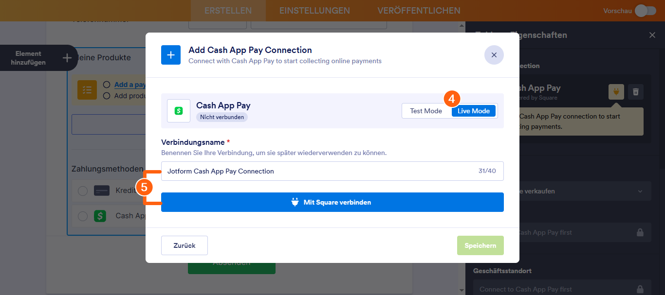 Wie Sie Jotform in die Cash App Pay integrieren Image-12