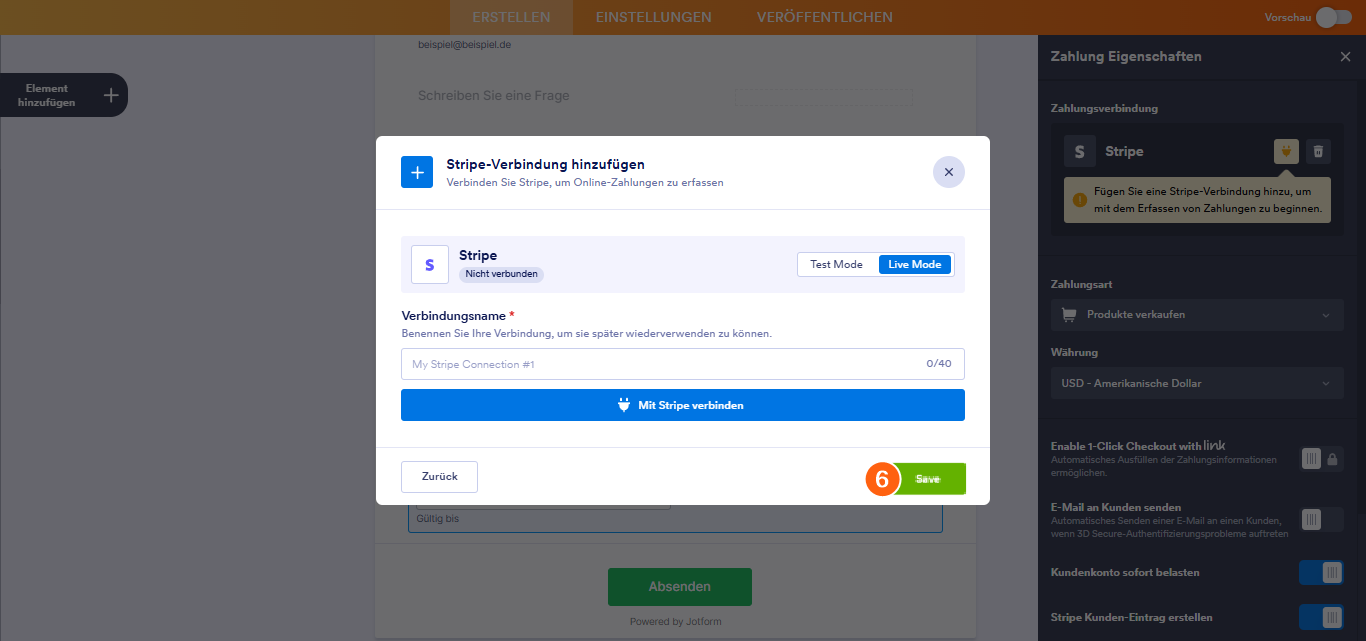 Wie Sie Stripe in Jotform integrieren Image-14