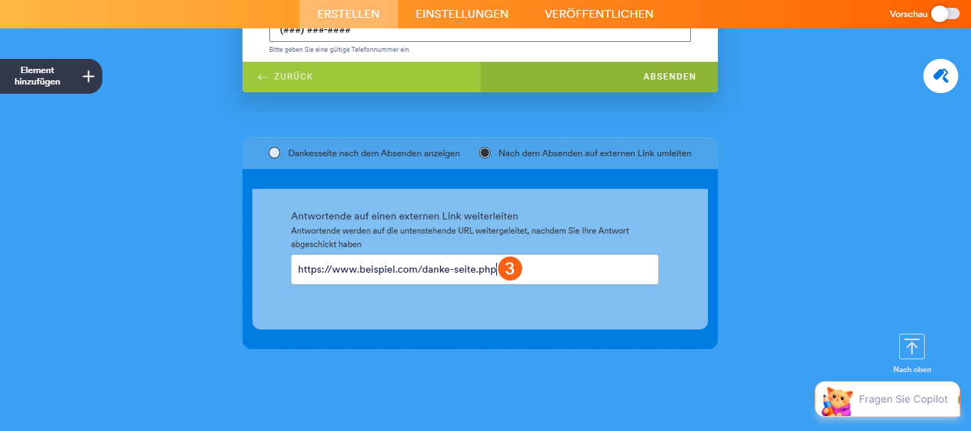 Wie Sie Formularantworten über eine POST-Anfrage senden Image-5