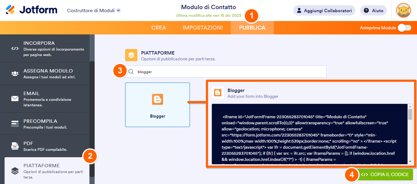 Come Aggiungere un Modulo a Blogger Image-1