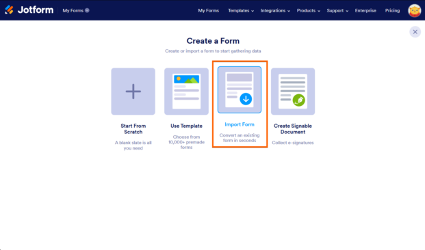 How to Copy a Form to Another Account