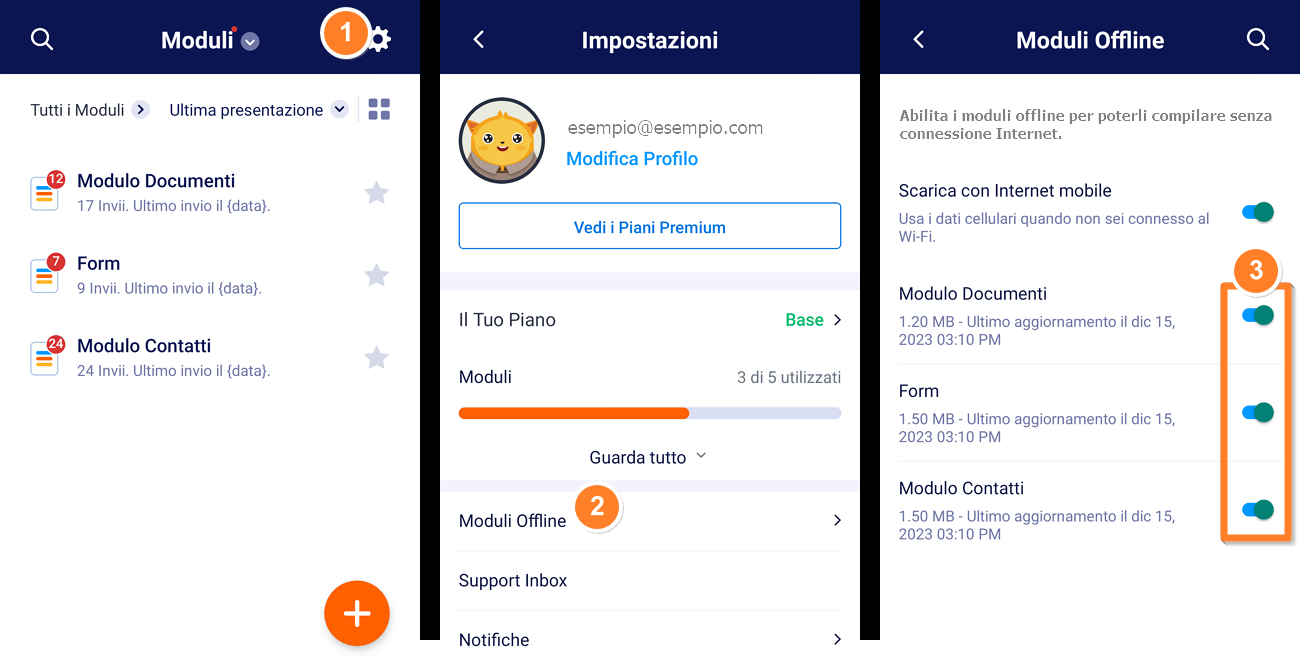 Come utilizzare Jotform Mobile Forms senza accesso a Internet Image-1