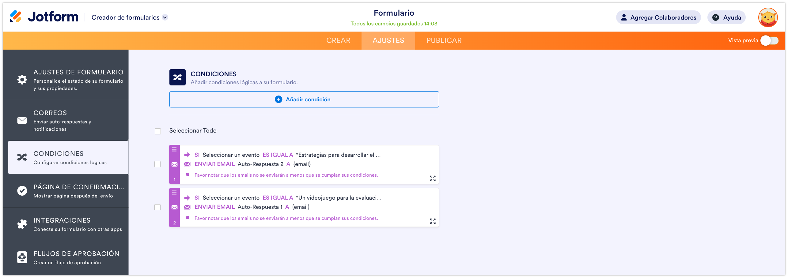 Cómo enviar por correo diferentes documentos PDF según las respuestas de los usuarios Image-7