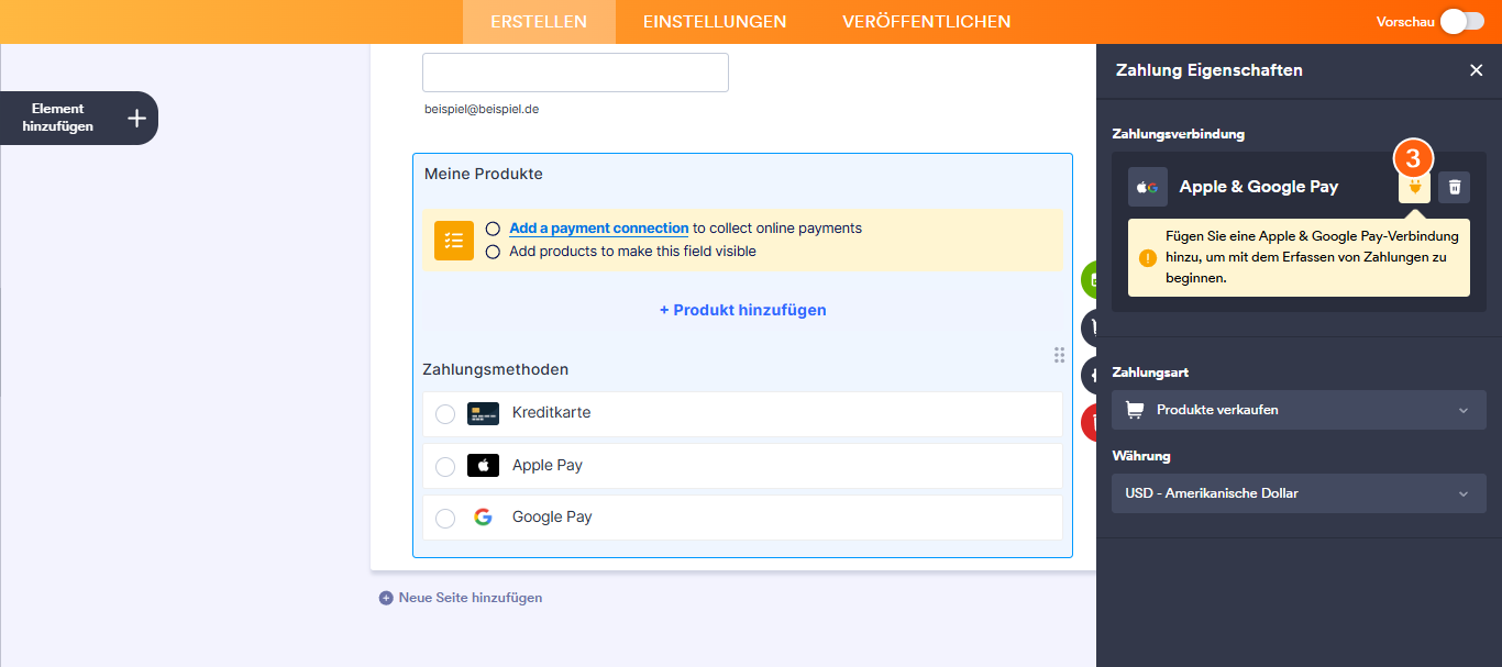 Wie Sie Jotform mit Apple Pay und Google Pay integrieren Image-11