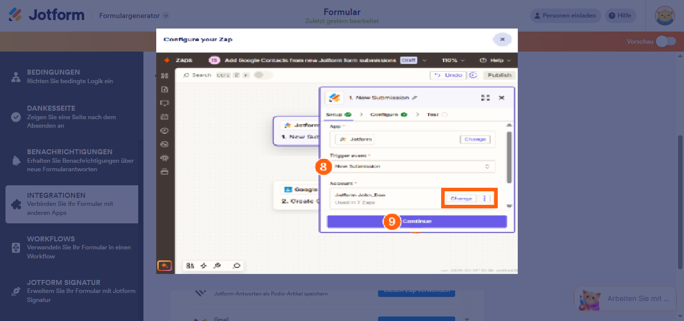 Wie Sie Zapier mit Jotform verwenden Image-10