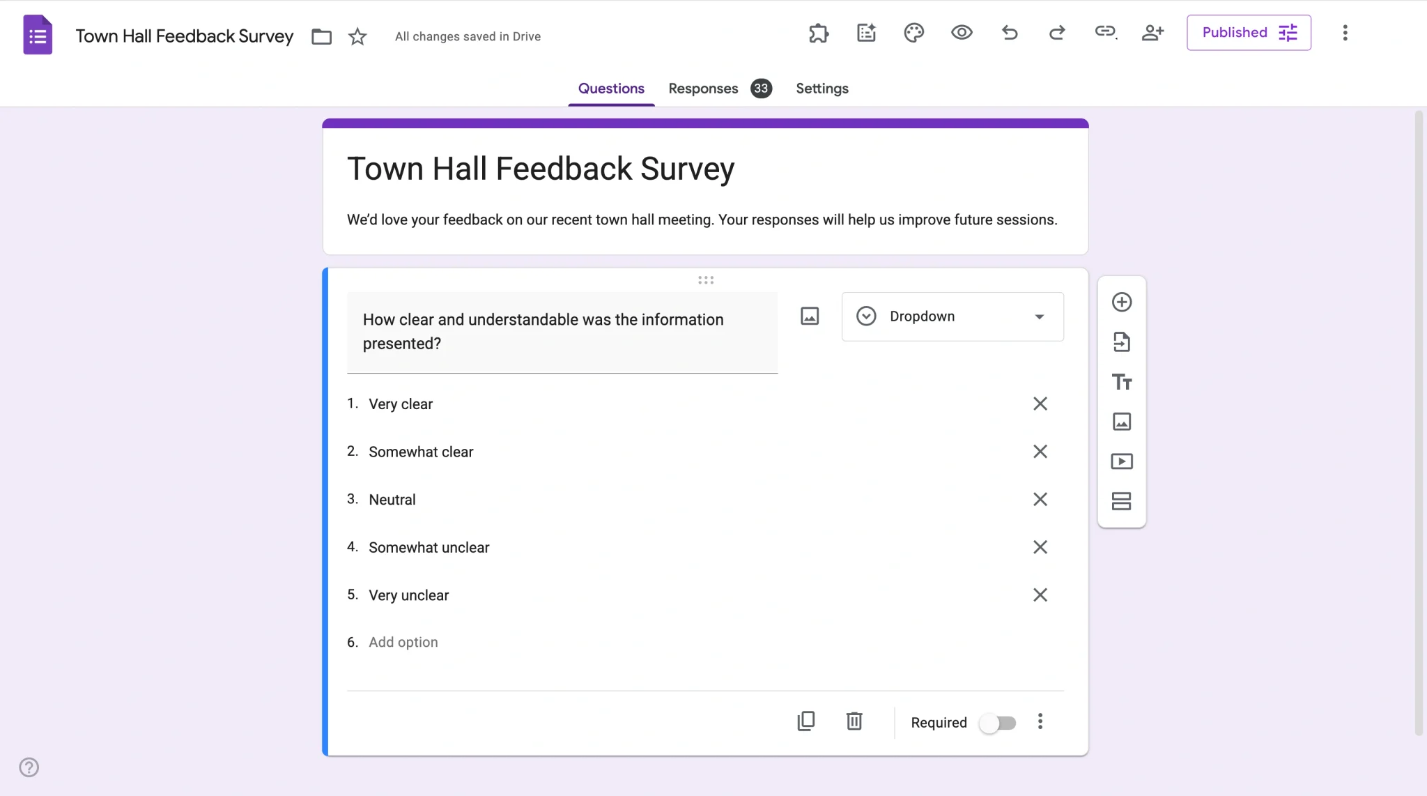 Cara membuat diagram lingkaran di Google Forms: Panduan langkah demi langkah Image-1