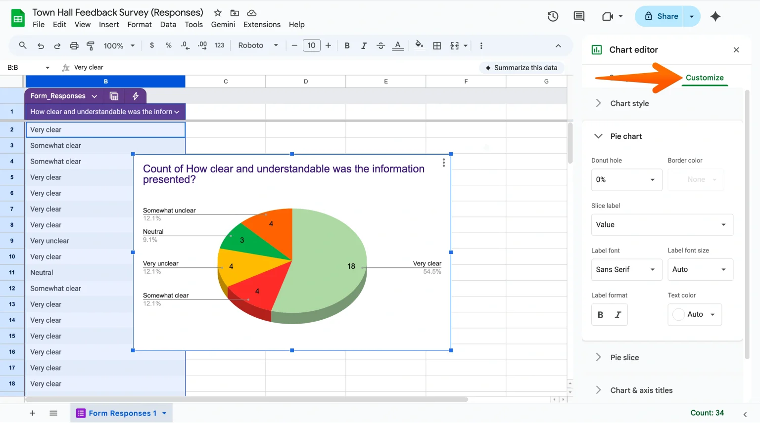 Cara membuat diagram lingkaran di Google Forms: Panduan langkah demi langkah Image-10