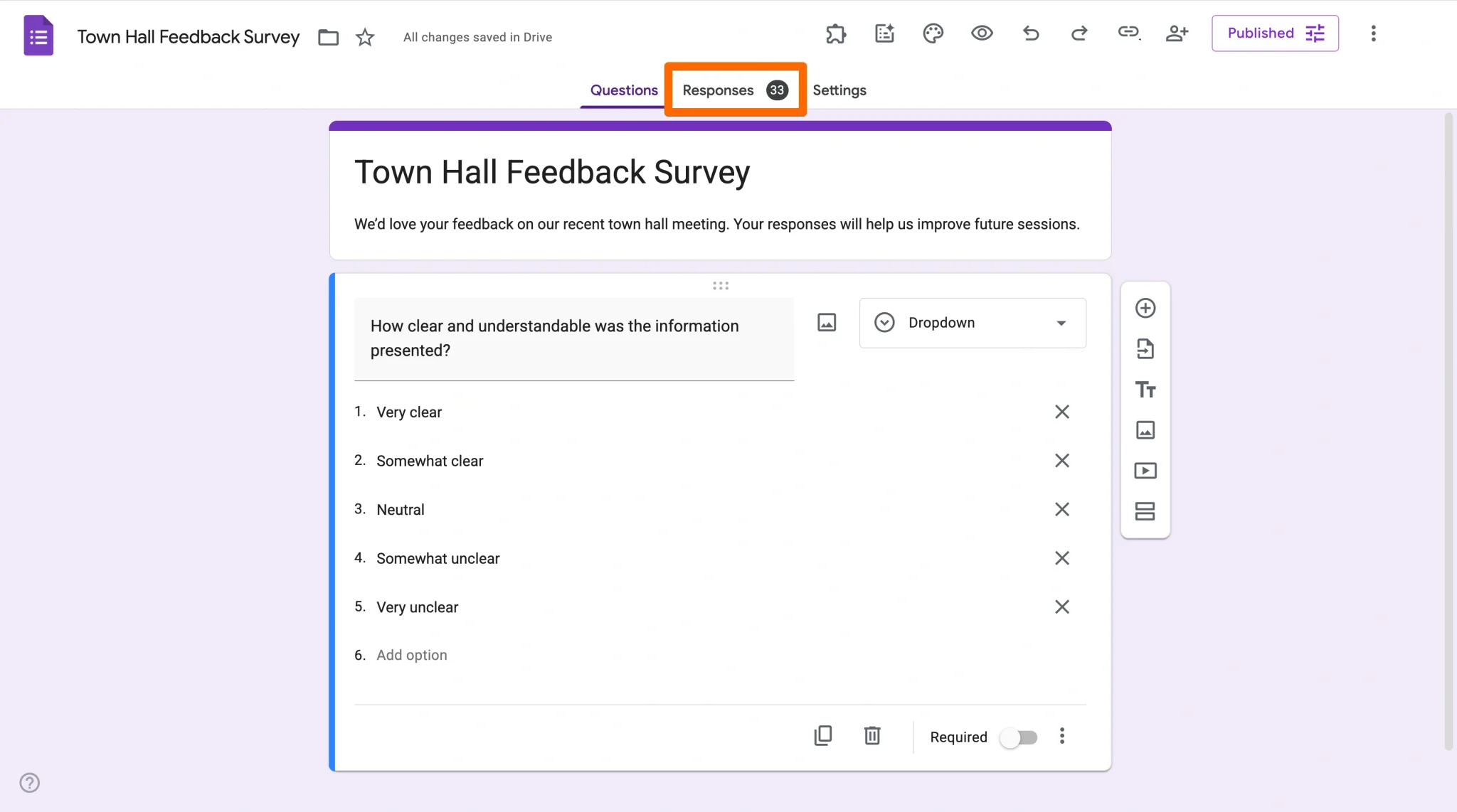 Cara membuat diagram lingkaran di Google Forms: Panduan langkah demi langkah Image-2