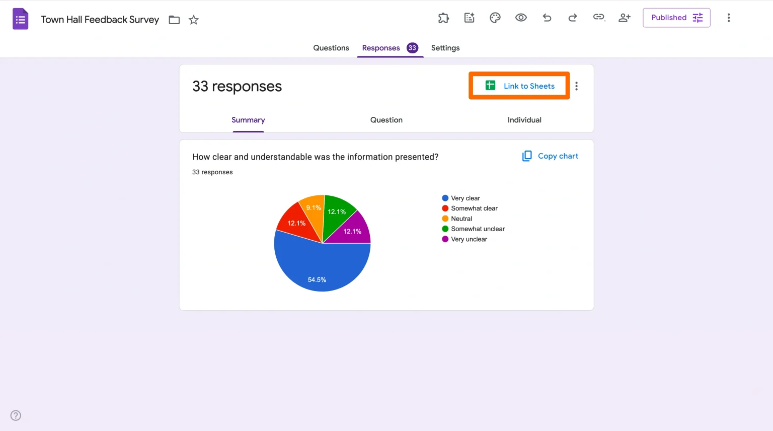 Cara membuat diagram lingkaran di Google Forms: Panduan langkah demi langkah Image-5