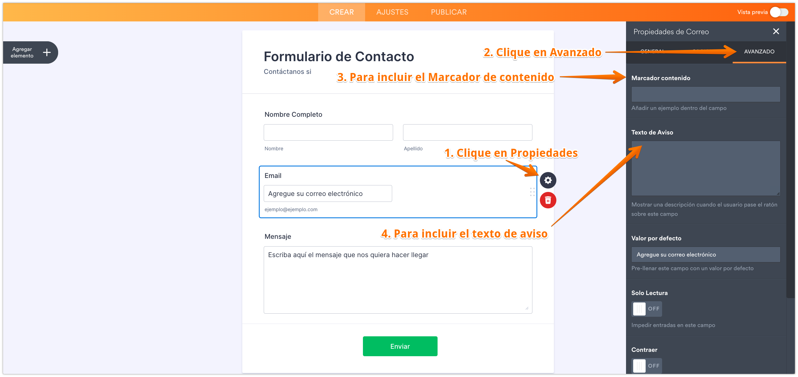 Cómo configurar un formulario de contacto en Jotform Image-7