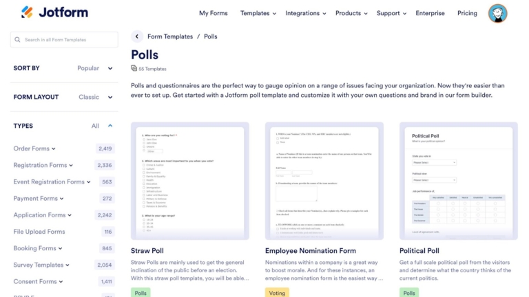 How to make a poll in Google Forms in 2026 | Jotform Blog