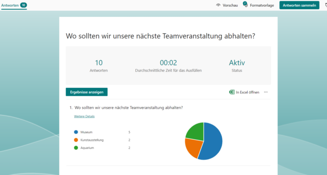 Wie man eine Abstimmung in Microsoft Forms erstellt | Der Jotform-Blog