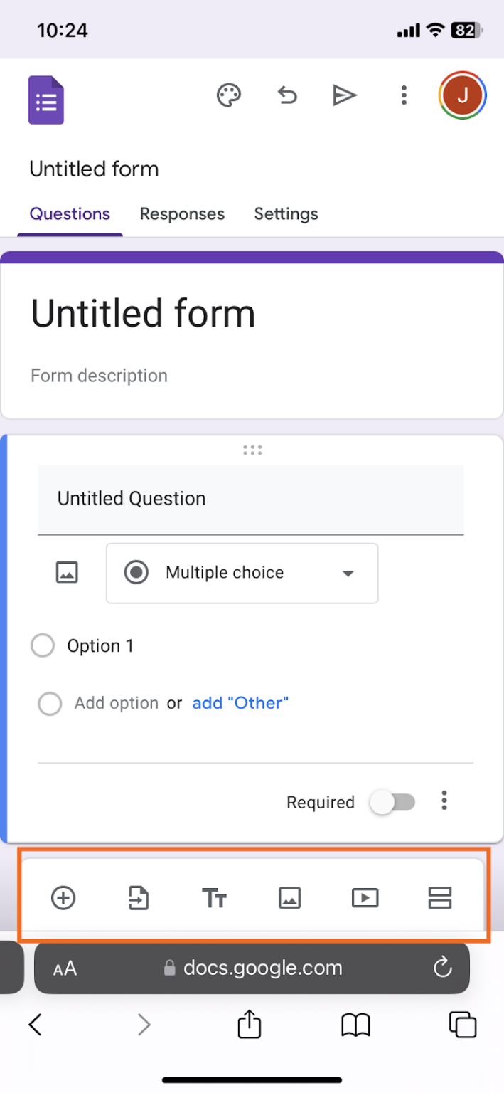 HOW TO USE GOOGLE FORMS ON IPHONE visual data 7