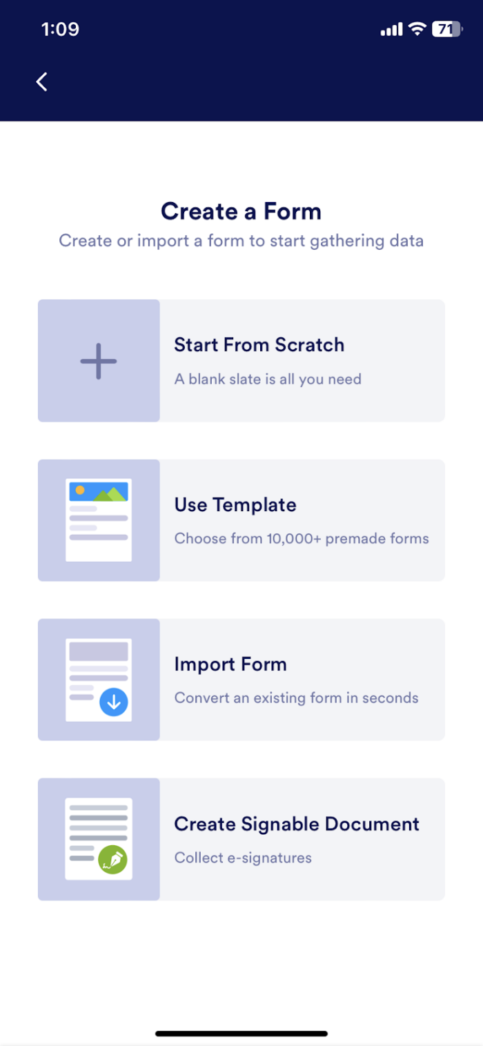 How to create a Google Form on a mobile device The Jotform Blog