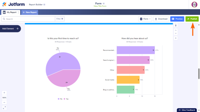 Build Report How to Download or Print Your Visual Report