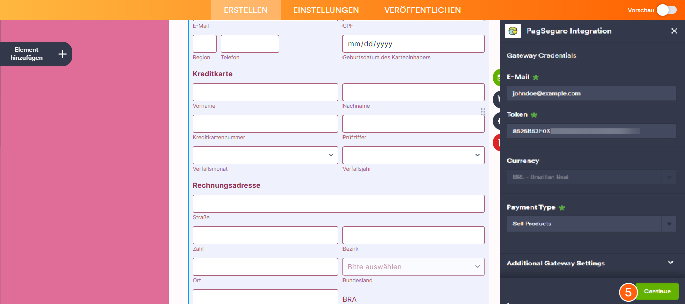 Wie Sie Pagseguro mit Jotform integrieren Image-5