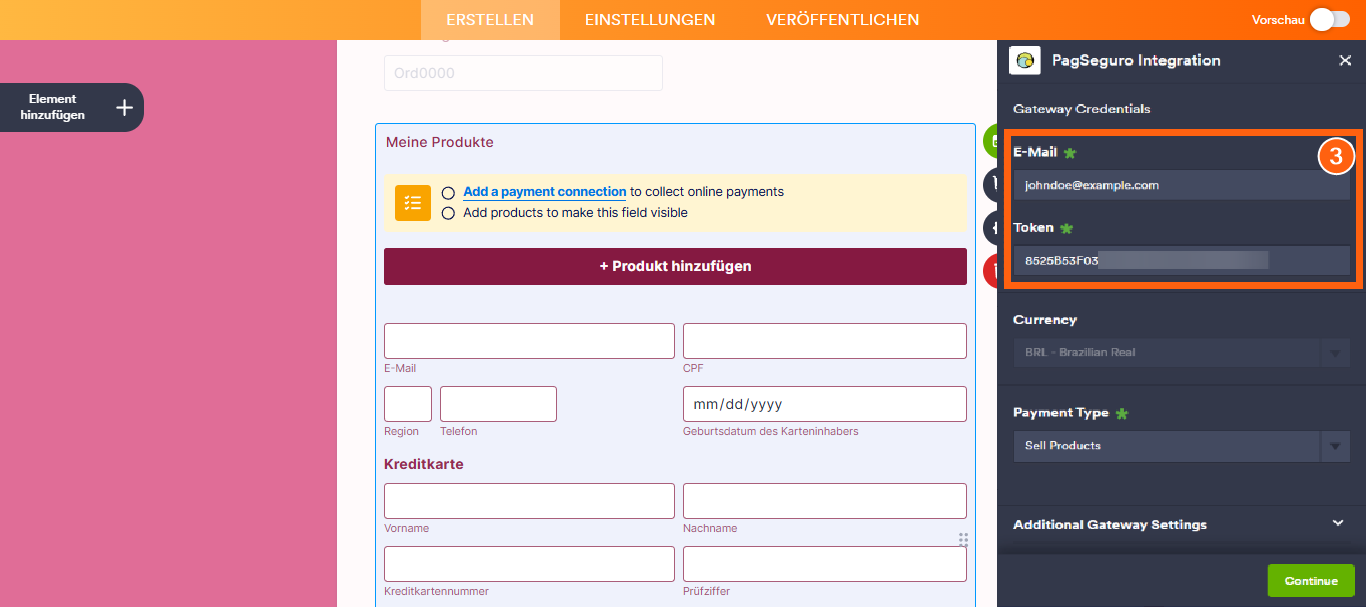Wie Sie Pagseguro mit Jotform integrieren Image-3