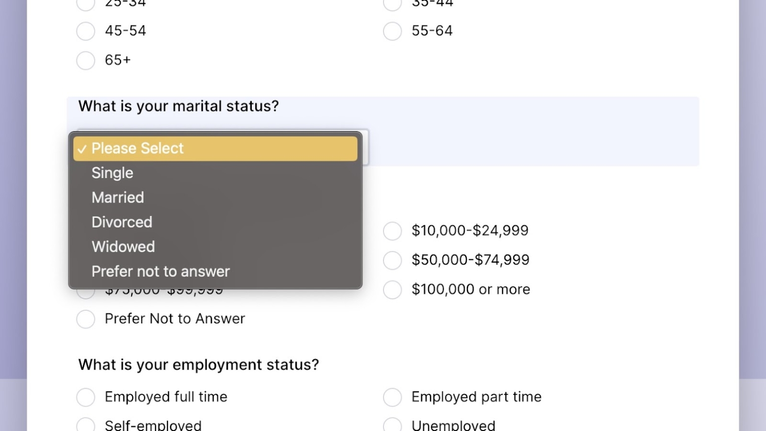 Survey questions 101: Examples and tips | The Jotform Blog