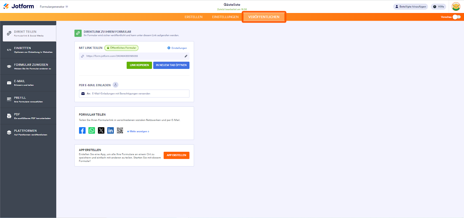 Ein Formular zu Ihrer Launch Effect-Kampagne hinzufügen Image-1