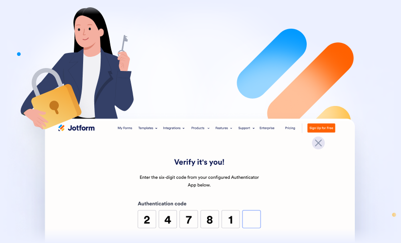 Announcing new two-factor authentication for your Jotform account