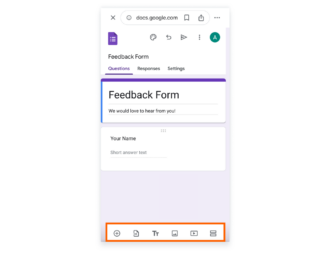 How to create a Google Form on iPhone and iPad | The Jotform Blog