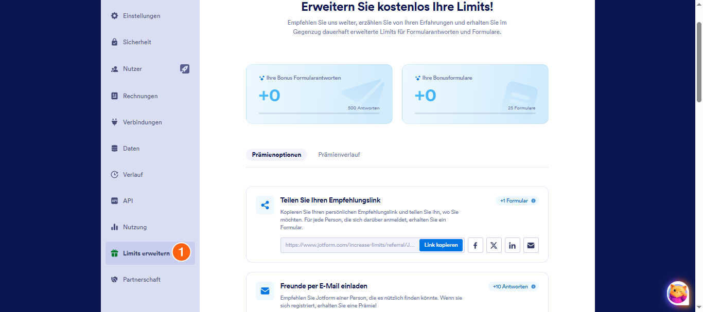 Was Sie tun können, wenn Sie die Fehlermeldung Formular über Kontingent erhalten Image-3