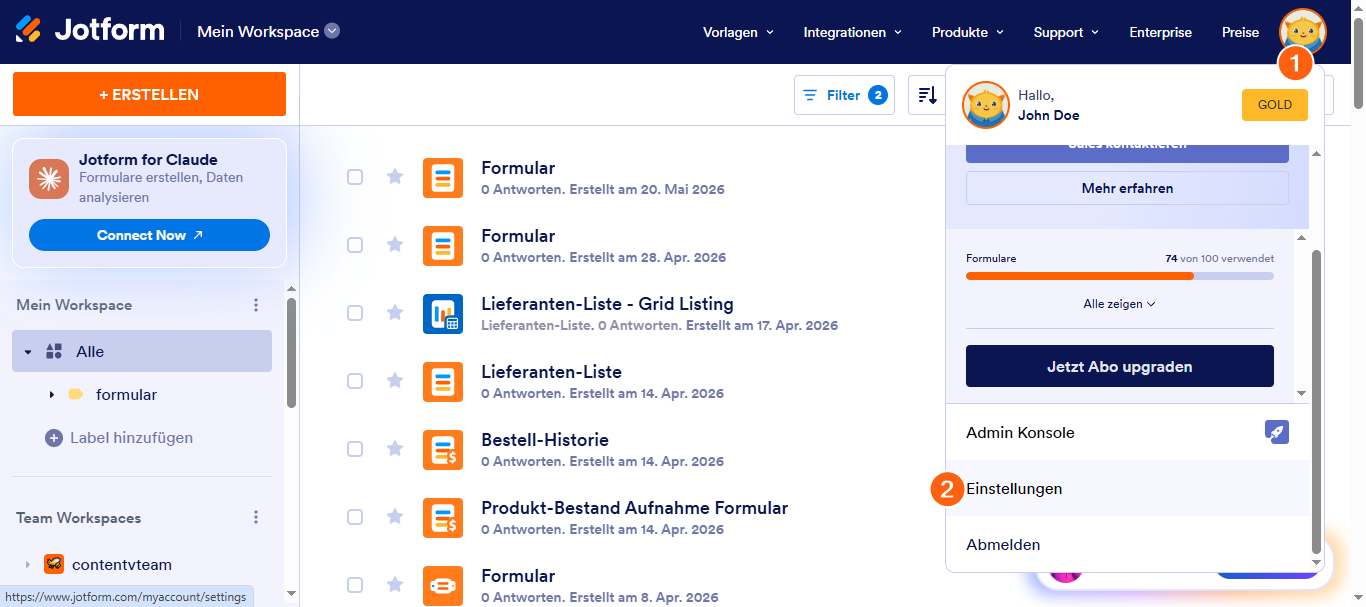 Was Sie tun können, wenn Sie die Fehlermeldung Formular über Kontingent erhalten Image-1
