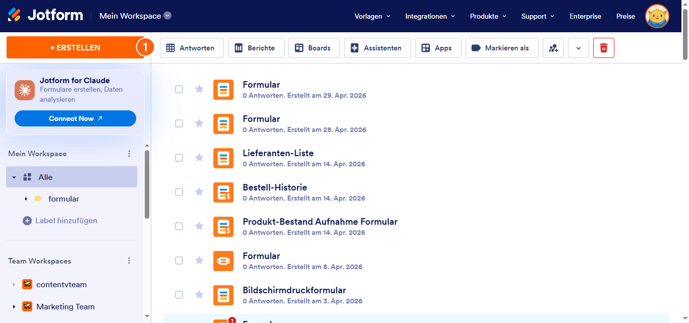 Wie Sie ein Formular in ein anderes Konto kopieren Image-2