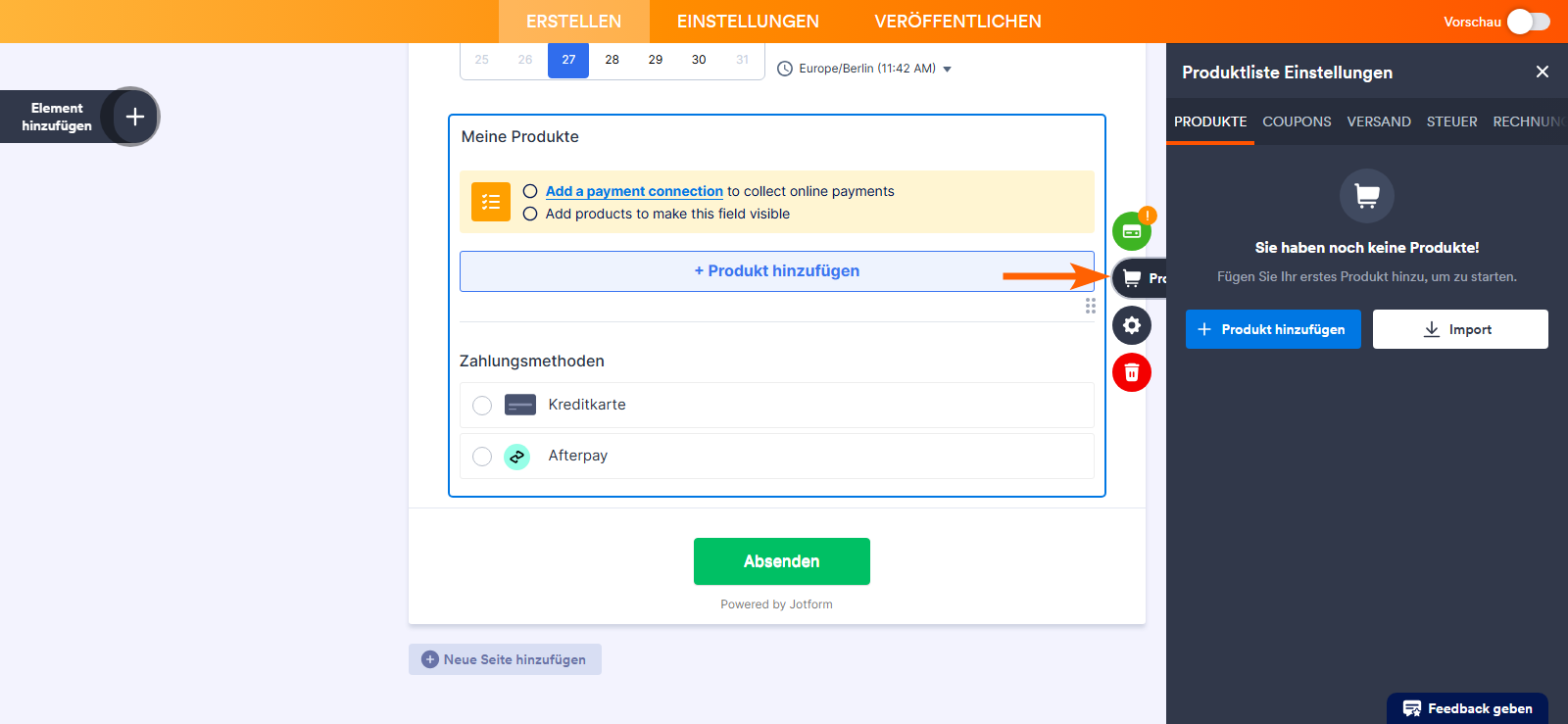 Wie Sie Jotform mit Afterpay integrieren Image-9