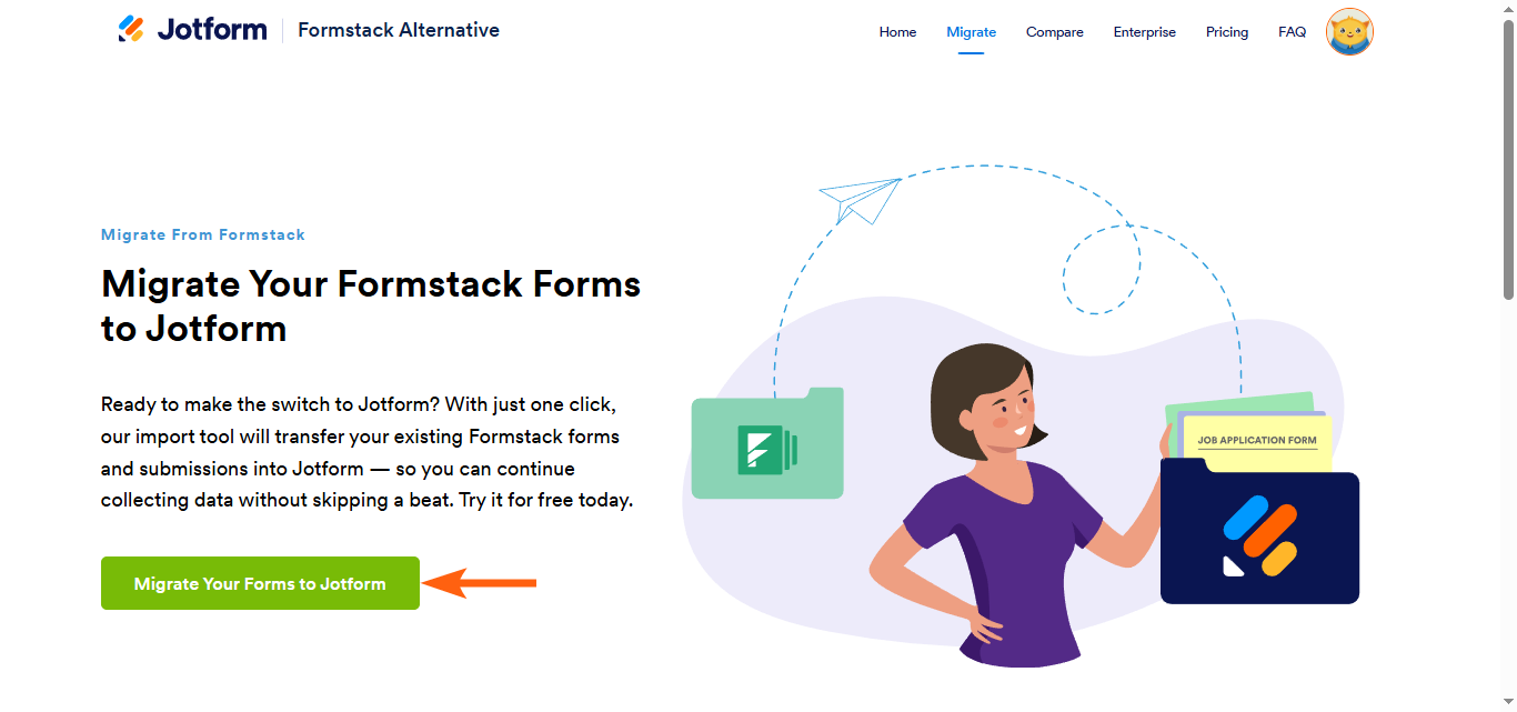 Wie Sie Formulare von Formstack in Jotform importieren Image-1