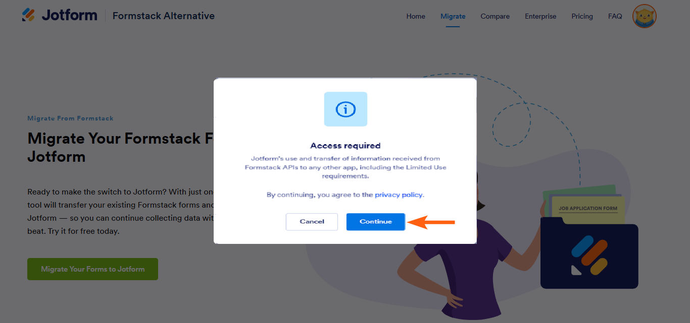 Wie Sie Formulare von Formstack in Jotform importieren Image-2