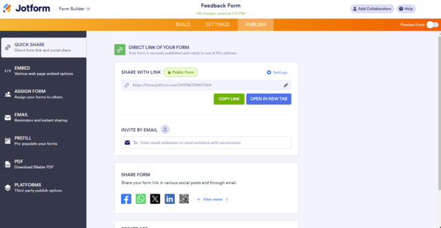 How to make a feedback form in Google Forms | Jotform Blog