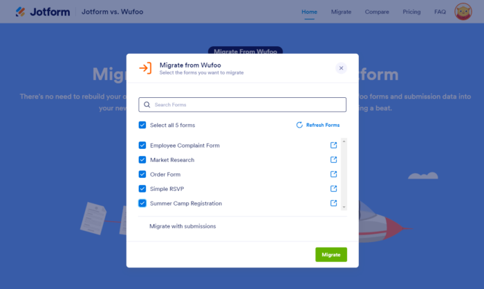 How to Import Wufoo Forms to Jotform