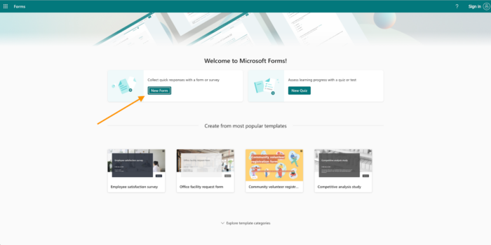 How to create a signup sheet in Microsoft Forms | Jotform Blog