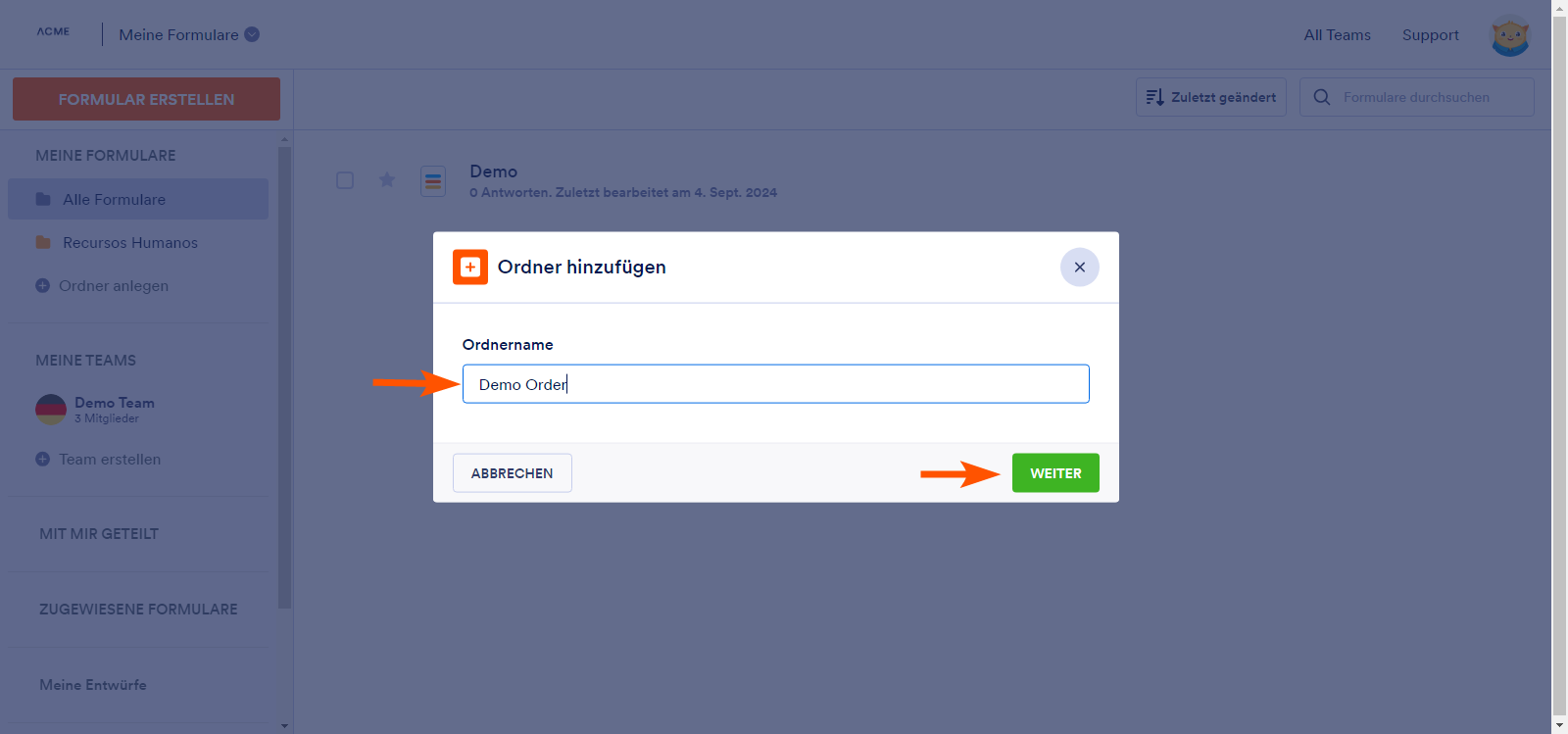 Wie Sie Ordner in einem Team erstellen Image-2