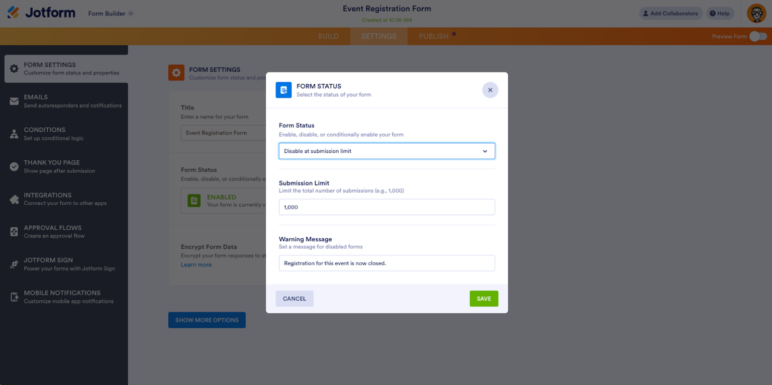 Cara membatasi jumlah tanggapan di Google Forms Image-14
