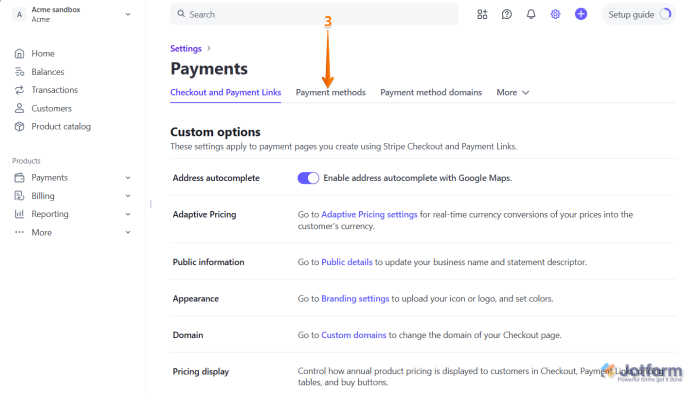 How to Enable or Disable Payment Methods with Stripe Checkout