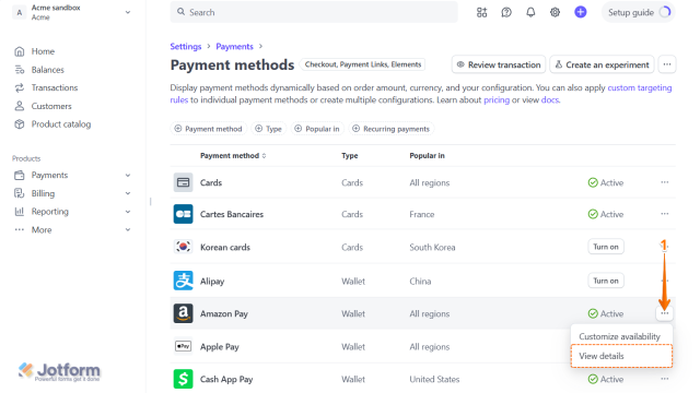 How to Enable or Disable Payment Methods with Stripe Checkout