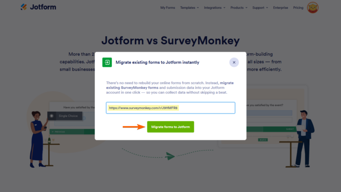 How to Import SurveyMonkey Forms to Jotform