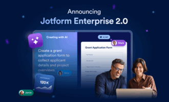 Announcing Jotform Enterprise 2.0: Revolutionary forms. Smarter controls. AI-powered teams