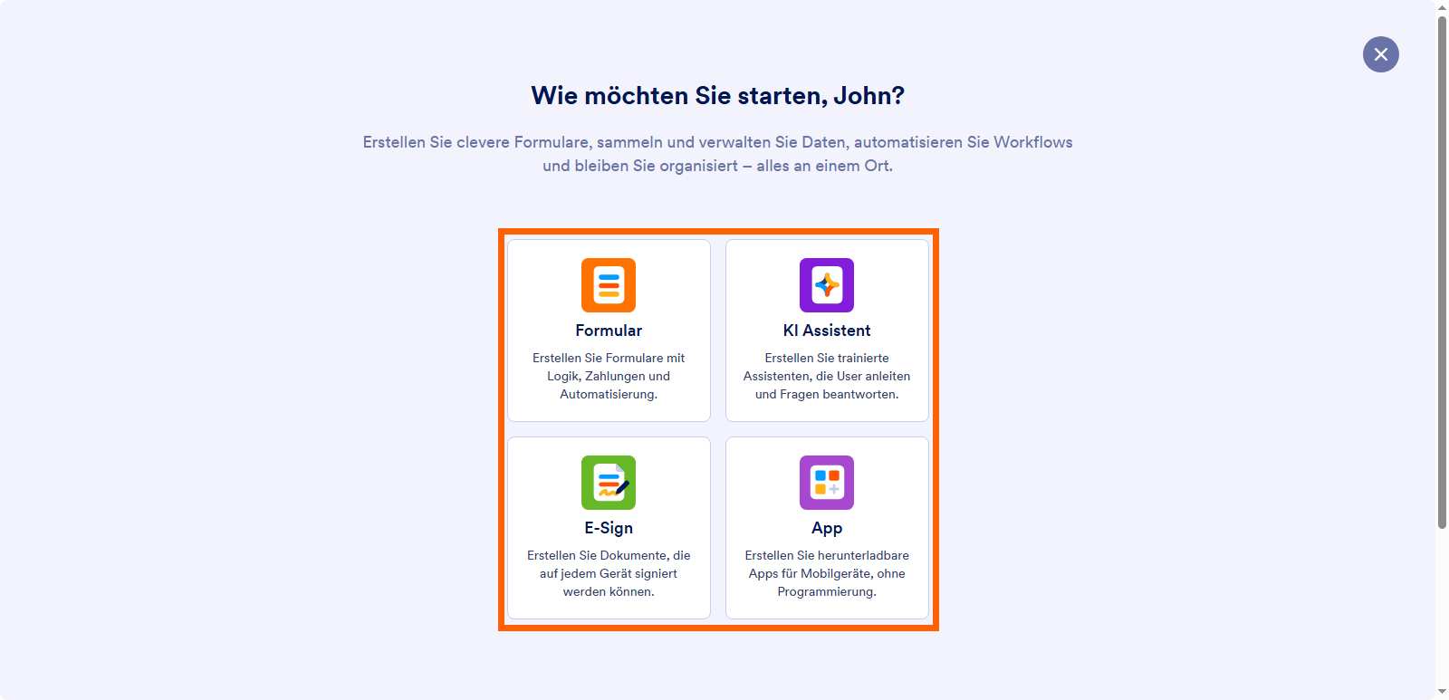 Wie Sie neue Assets in Jotform Teams erstellen Image-3