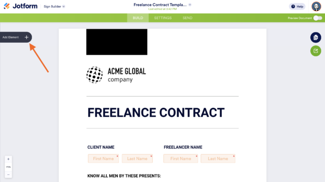 How to create and send an online contract for signing | Jotform Blog