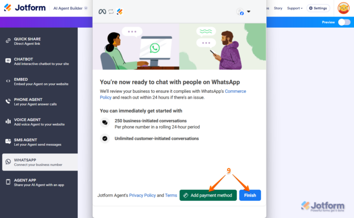 How to Create WhatsApp Chatbot with AI Agents