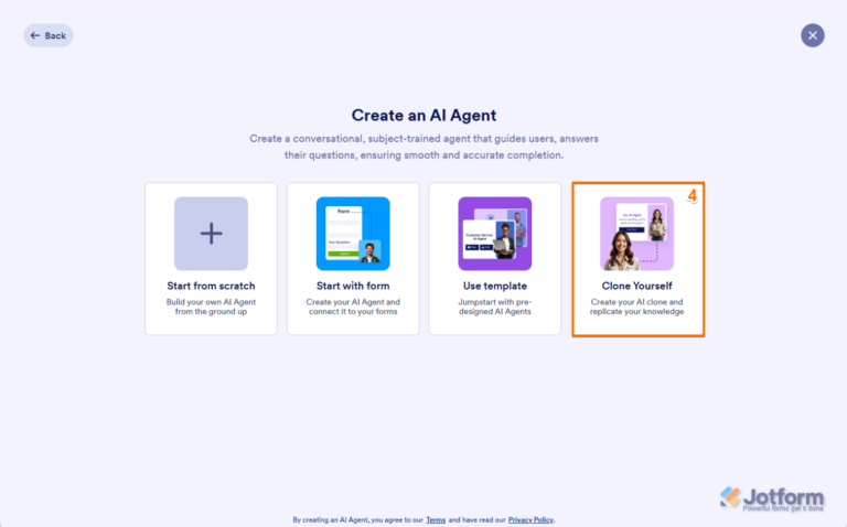 How to Clone Yourself as an Agent