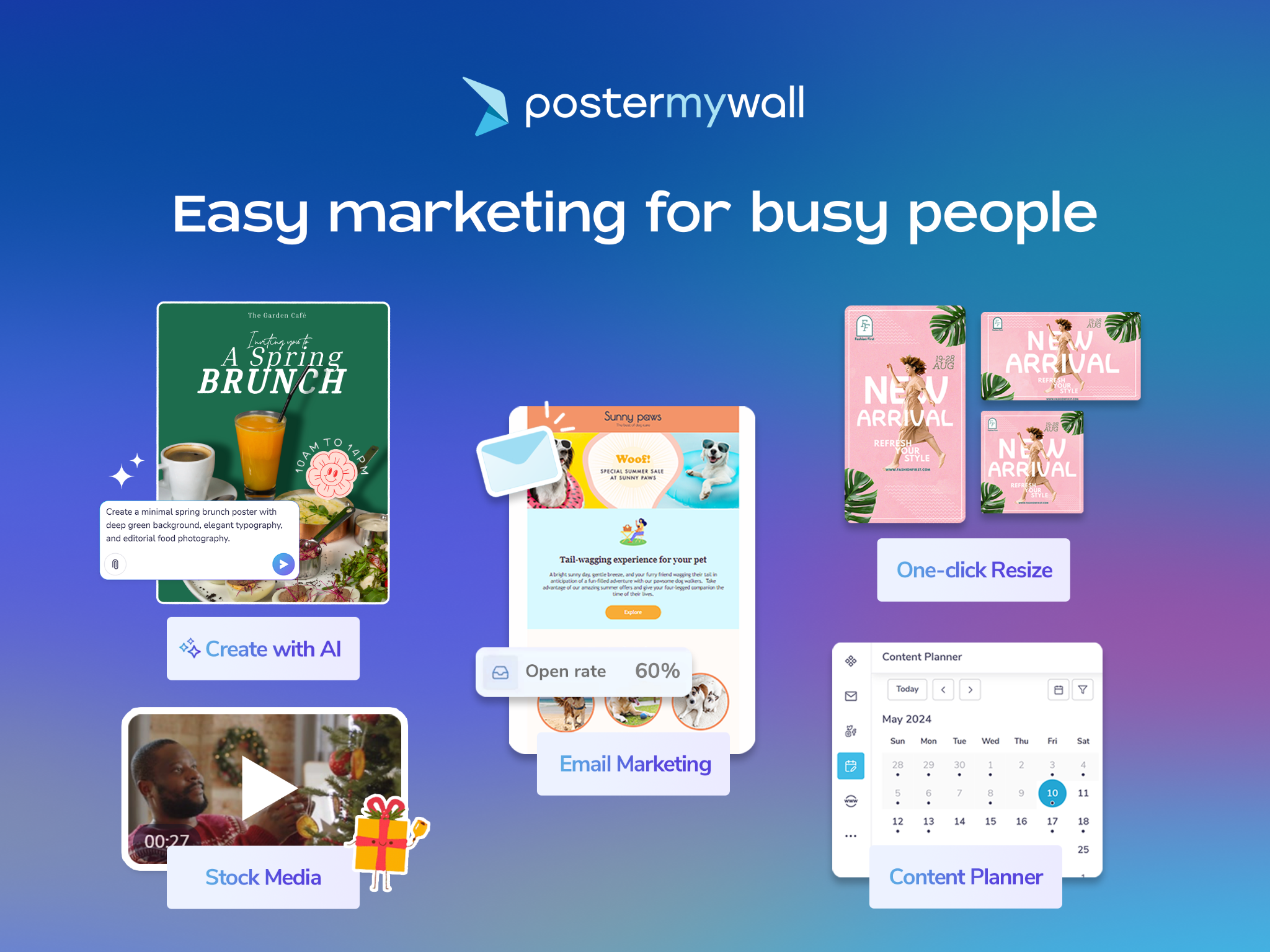 Postermywall Use Cases Banner