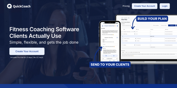 Quick Coach 11 best personal trainer software tools | The Jotform Blog