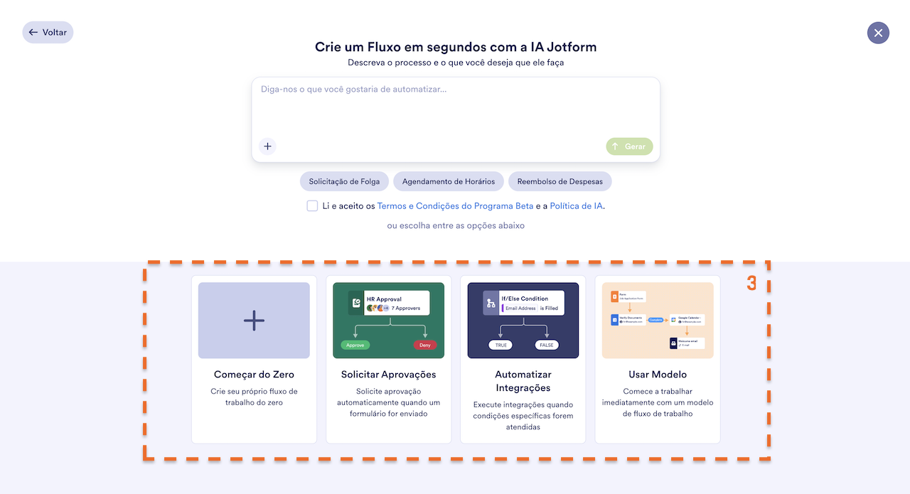 Criando um Fluxo de Trabalho pelo seu Espaço de Trabalho - 3