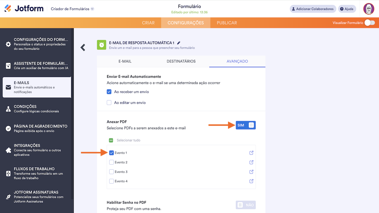 Como Enviar Diferentes Modelos de PDFs por E-mail com Base nas Respostas dos Usuários - 5