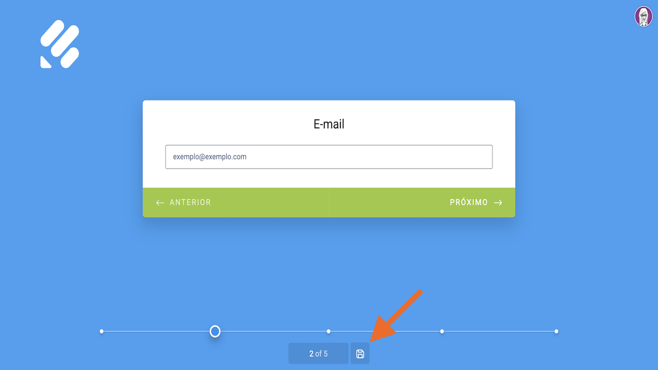 Salvar e Continuar mais Tarde - Formulários Cartão