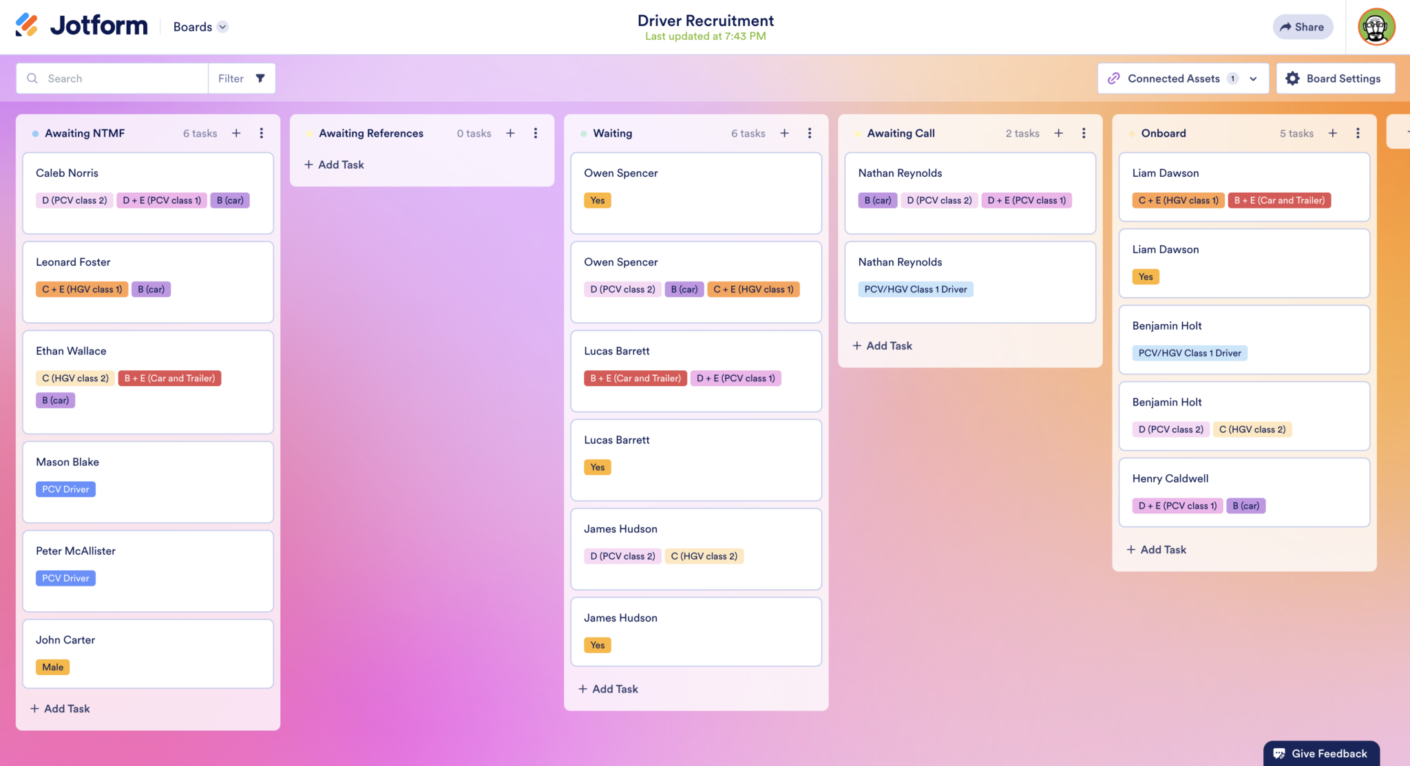 5 ways users work with Jotform Boards | The Jotform Blog